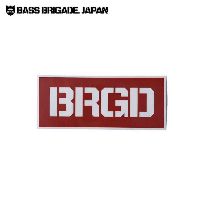 バスブリゲード BRGDレッドボックスステッカー 【RBXSK101】 BASS