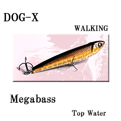 Megabass/メガバス DOG-X/ドッグX ウォーキング 【2】 -  【バス・トラウト・ソルトのルアーフィッシング通販ショップ】BackLash／バックラッシュ｜Japanese fishing  tackle｜ルアー/釣具通販