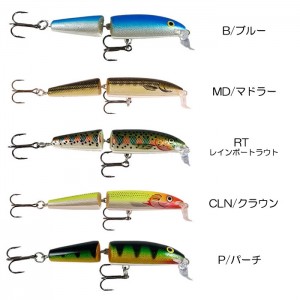 【全14色】ラパラ　カウントダウンジョインテッドミノー　CDJ7　RaPaLa