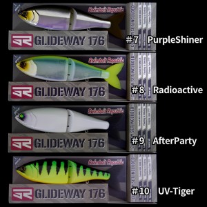 【全10色】スイムベイトリパブリック　グライドウェイ 176　SwimbaitRepublic