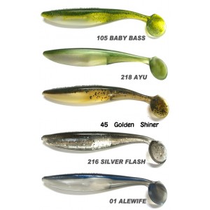 LUNKER CITY/ランカーシティー　SWIM FISH/スイムフィッシュ　3.75inch