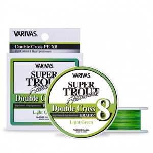 VARIVAS Super Trout Advance Double Cross PE X8 Light Green 100m No. 0.6