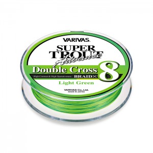 VARIVAS Super Trout Advance Double Cross PE X8 Light Green 100m No. 0.6