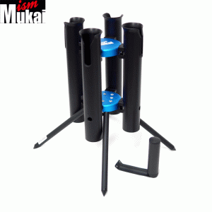 Mukai fishing Rod stand SPOT-4 for 4 rods