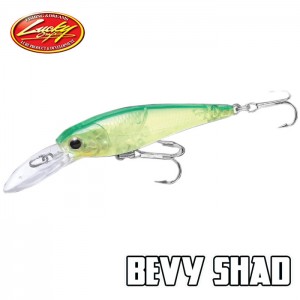 ラッキークラフト ベビーシャッド 60F LUCKY CRAFT Bevy Shad - 【バス