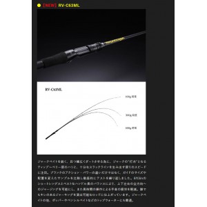 [Special price while stock lasts] [No warranty]JACKALL Revoltage Rod RV-C63ML