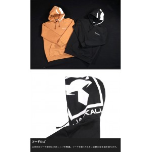 ジャッカル プルオーバーフーディー ビッグロゴ JACKALL PULLOVER