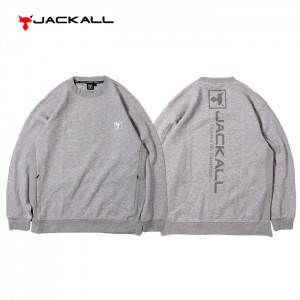 ジャッカル　サイドリブクルーネックスウェット　JACKALL	