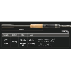 JACKALL REVOLTAGE Rv-s61ul-st Spinning Rod for Bass Fishing Japan for sale  online