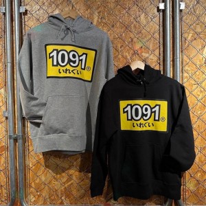 1091（いれぐい）ロゴパーカー S/M/L/XL