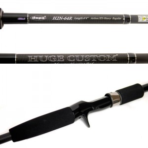 deps Huge Custom  H2N-64R 3 piece rod HUGE CUSTOM