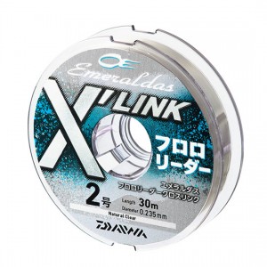 Daiwa Emeraldus fluoro Leader Crosslink 30m No. 1.5 to No. 3.0