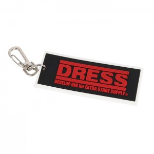 DRESS Rubber Keychain