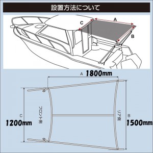 BMO JAPAN　Stern shade blue mounting eye set