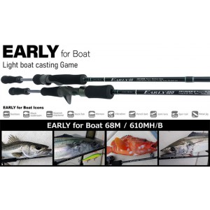 ヤマガブランクス　アーリー　610MH/B　YAMAGA BLANKS EARLY For Boat　