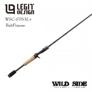 【SALE】LEGIT DESIGN WILD SIDE WSC-ST 63L+ Bait Finesse Solid Tip Model