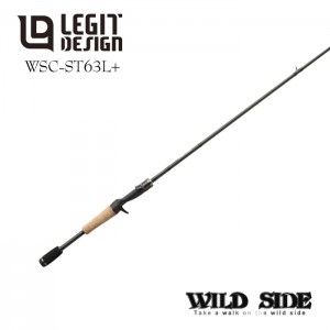 【SALE】LEGIT DESIGN WILD SIDE WSC-ST 63L+ Bait Finesse Solid Tip Model