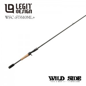 【SALE】LEGIT DESIGN WILD SIDE WSC-ST 610ML Bait Finesse Solid Tip Model