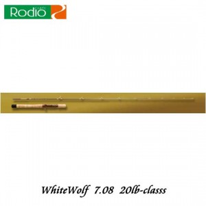 Rodio Craft Four Nine White Wolf 7.08 20lb class Rodio Craft 999.9 White Wolf [Bass Catfish Rockfish Rod]