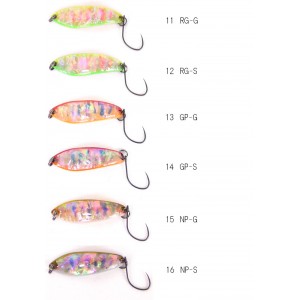 【ClearanceSale】 Anglers system ANSG bucks shell 6.5g abalone-covered spoon buxshell