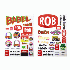 Rob lure Original sticker