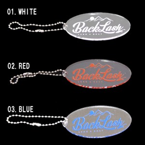 [3 colors] Backlash original logo acrylic keychain