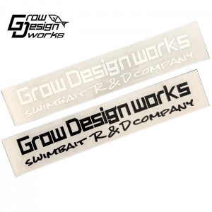 グローデザインワークス　カッティングステッカー　Mサイズ　Grow Design works　