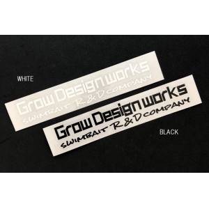 グローデザインワークス　カッティングステッカー　Mサイズ　Grow Design works　