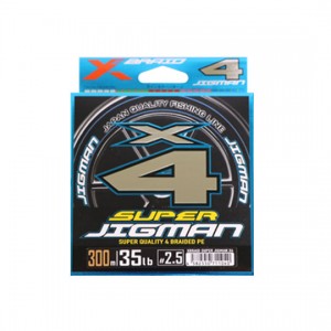 YGK X-BRAID SUPER JIGMAN X4  0.6-3 200m  YGK XBRAID SUPER JIGMAN X4