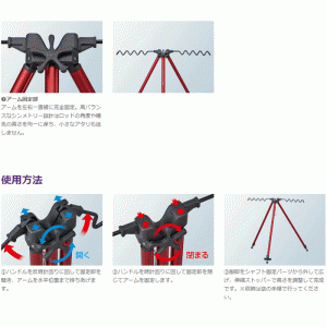 Golden Mean Red Zone Surf Tripod R