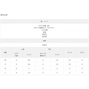 ささめ針　XA004　ボウズのがれサビキ　上カゴ式　SASAME　