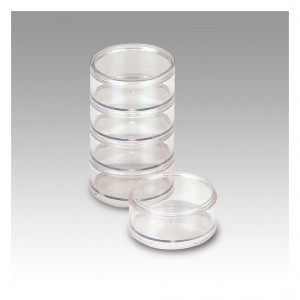 Meiho Chemical Industry MEIHO round case (L) clear