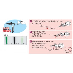 カツイチ　iKAクラ　IP-1　ヤエンストッパー　Katsuichi　iKAKura