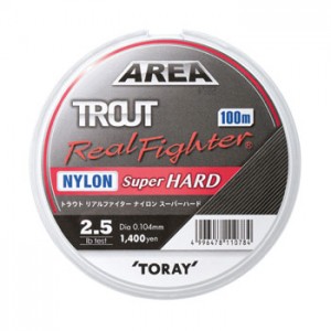 Toray Trout Real Fighter Nylon Super Hard 100m [Nylon Line]