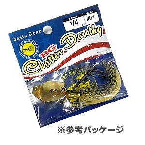 Basic Gear ベーシックギア Bg Chatter Bait Bgチャターベイト ドロシー 1 4oz バス ソルトのルアーフィッシング通販ショップ Backlash バックラッシュ Japanese Fishing Tackle ルアー 釣具通販