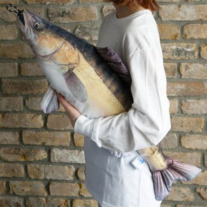 Dalton fish cushion Zander (pike perch) 75 cm