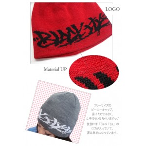 【在庫限り65％OFF%OFF】　ブラックフライ　BEANIE TOMI-E　TAG T48　ニットキャップ