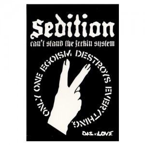 Sedition/セディション　 ロゴステッカー