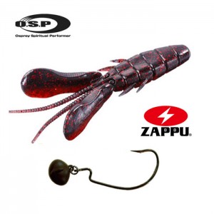 OSP Drive Beaver 4inch + Zap Bowhead TG 1/4oz