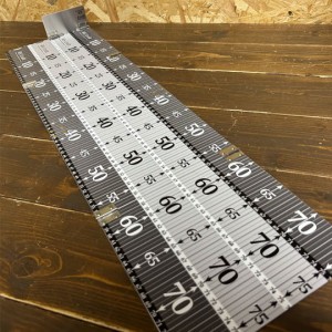 KS Craft Aluminum measure board (regular model) already pasted measure sticker