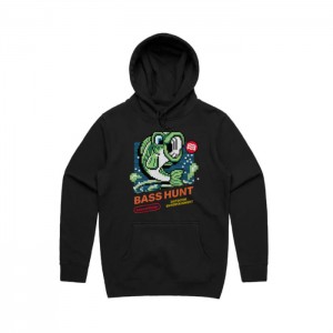 Lateral Vision / ラテラルビジョン  BASS HUNT HOODIE  (BLACK)　パーカー