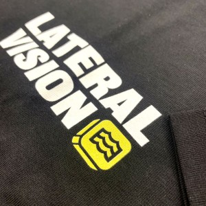 Lateral Vision / ラテラルビジョン  TERRITORY TEE (BLACK)