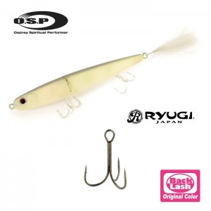 OSP iWaver 74SSS Backlash Custom Color #LD.Bait + Ryugi Pias Treble TC Coat Dagger